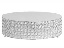 Crystal Cake Stand Round